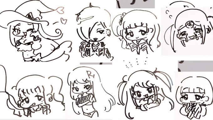 【1/18まで!】
🍈メロンブックス様でサイン本✨フェア開催中🍈
https://t.co/jLYS2C1S5M

よろしくね～～～～!!!
(サイン本あるのは既刊のみです)

👇2～3年前くらい前のサイン本フェアの時のだけど
サイン+こんな感じのゆる～いラクガキも描く予定🖊 