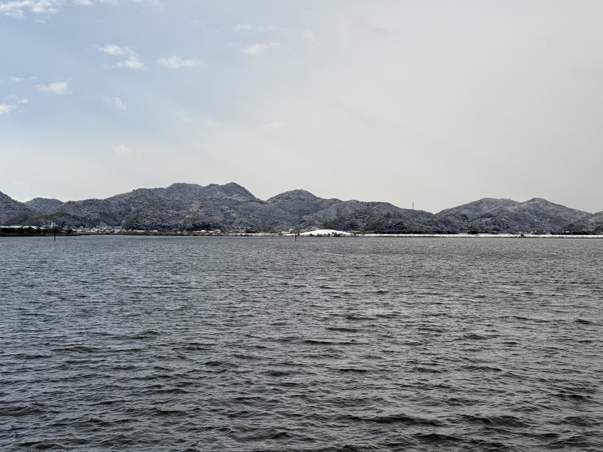 毎年恒例の初漕ぎ。