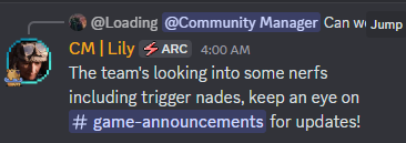 BradQuackson's tweet photo. ARC Raiders is finally saved... thank you thank you thank you #arcraiders https://t.co/lPFfrNLxOH