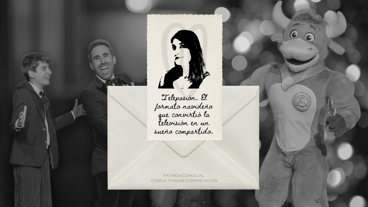 📺✨ ¿Por qué “Telepasión” se convirtió en un clásico navideño que unió a toda España frente a la pantalla?
 
🎄 En nuestro nuevo artículo exploramos cómo un formato simple logró ser un sueño compartido.

👉 puentia.com/2026/01/02/tel… 

#Comunicación #Televisión #Navidad