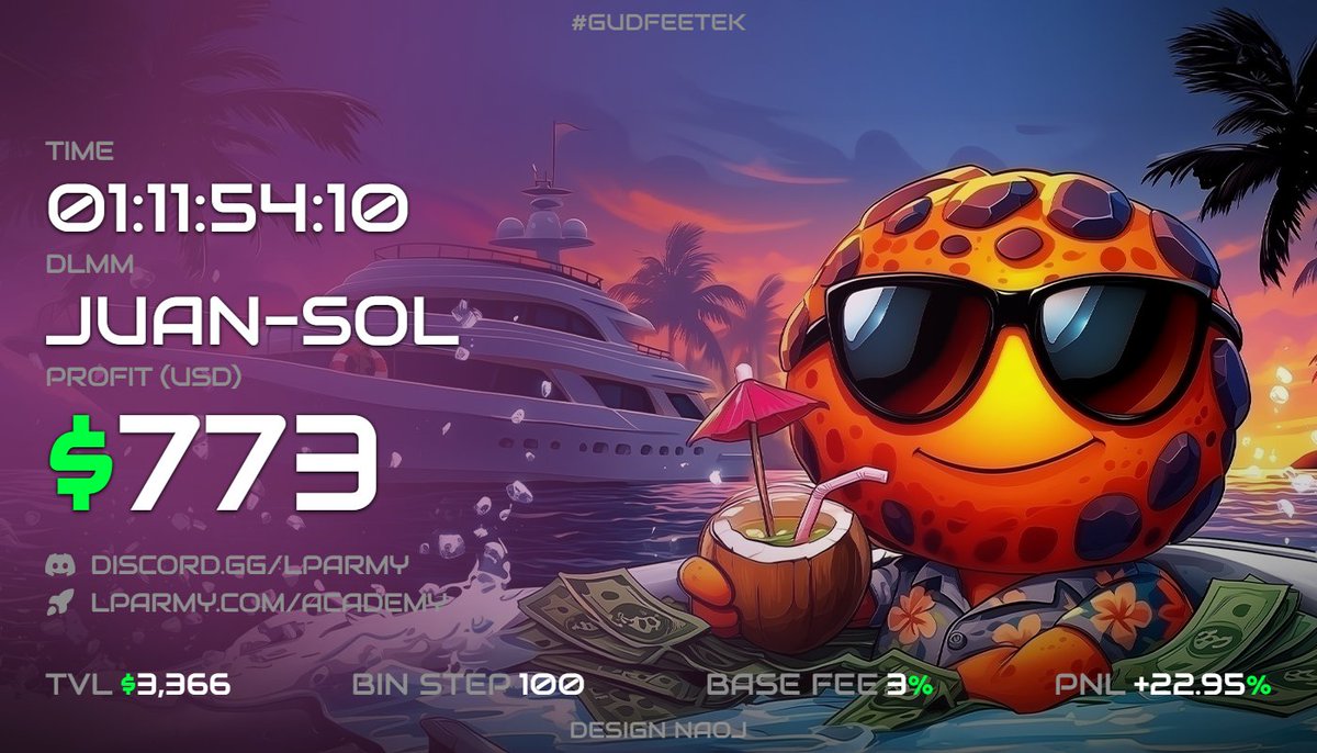 AlekssRG's tweet image. gm, let's print 🎒 @MeteoraAG  DLMM