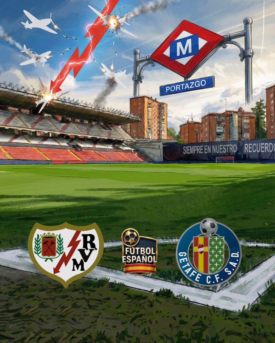 Tan solo 8,8 km les separa! 🔥

Rayo Vallecano y Getafe se ven las caras en uno de los derbis de la Comunidad de Madrid para abrir la primera jornada de 2026 en #LALIGAEASPORTS 🥳

#RayoGetafe #FútbolEspañol