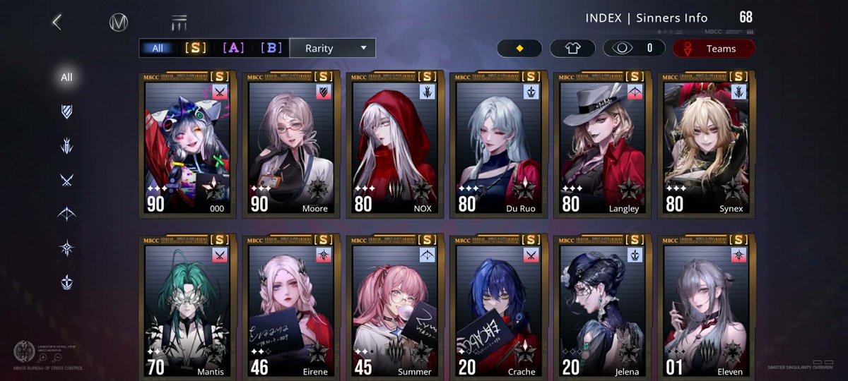 Castoroce's tweet image. Wts akun path to nowhere
Lvl 63, Asia, FMC
Story N1-2 
F2p

Sinner S limited : 000 S2
Sinner lain, CB liat di pict yah.
Price? 150k nego.

#zonauang #zonajajan 
Note : akun titipan, bukan punya Noki.