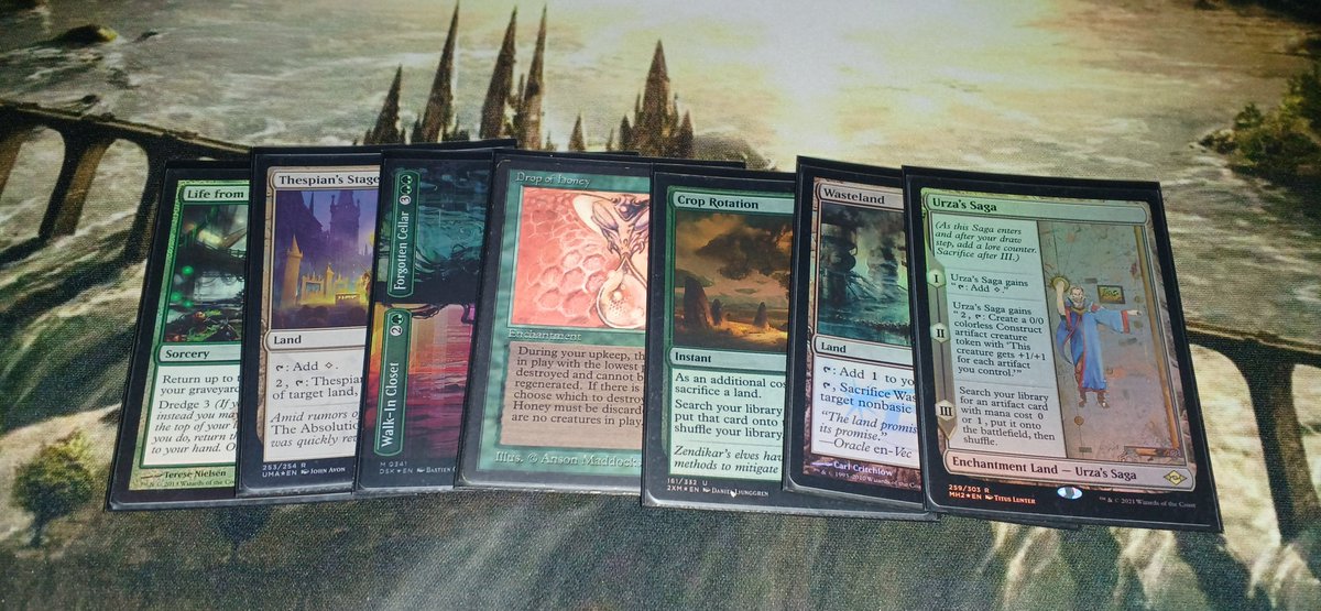 AkkunMtg's tweet photo. #MTG_YEARS_First_Opening_Hand

It's my 2026 first time opening hand.

Operation is very simple:
(#1) Just shuffle a deck.
(#2) Take opening hand. No Mulligan.

This opening hand is to assume how my MTG fortune is going in 2026.

Result: Oh... no color mana... https://t.co/nWRxY8FhsP