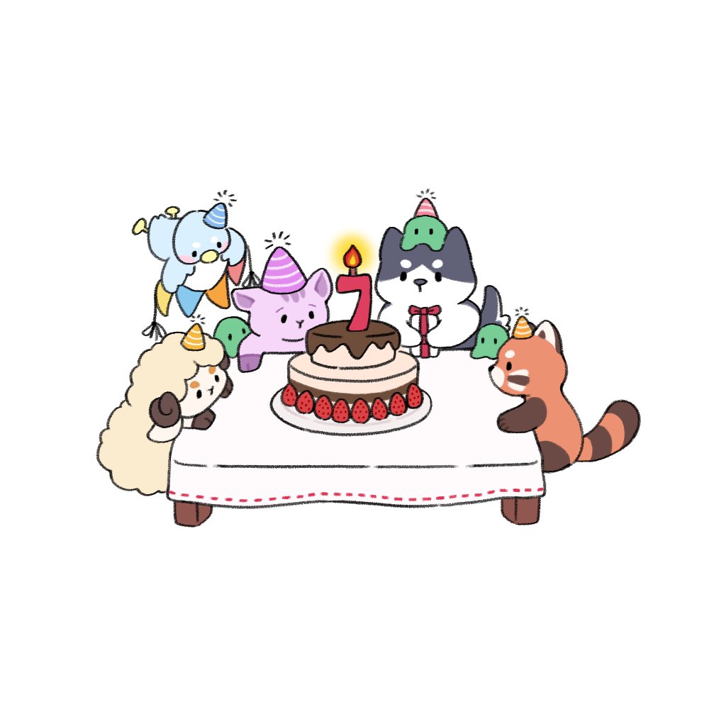 살짝 늦었지만😅 사인클 7만 너무너무 축하해💕🎉💕