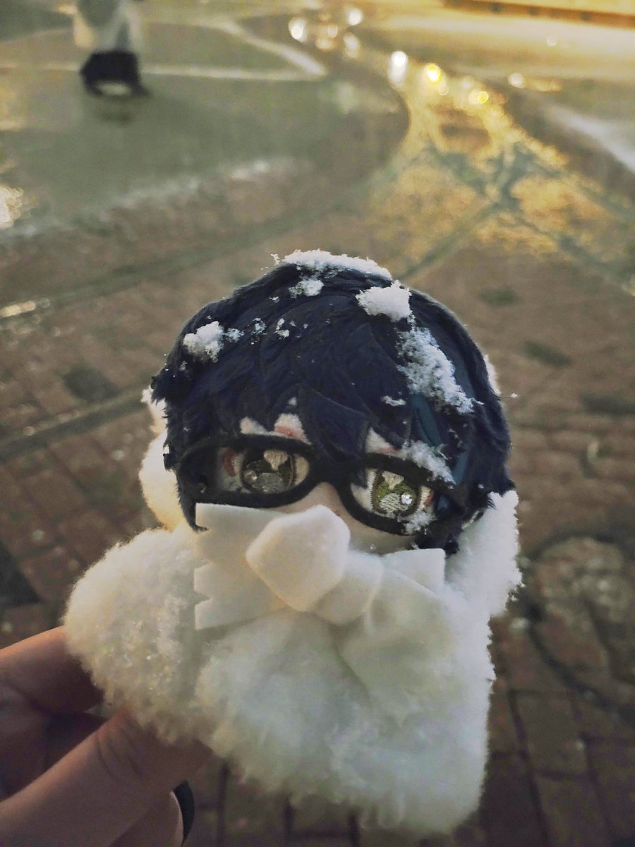 年始ソロインパしてきたんですけど、帰り際めちゃくちゃ雪降ってたからつむぬと一緒に雪被ってきた‼️‼️‼️‼️‼️
さむいね、早く帰って温まろう、それがいい、こんな主人でごめんな