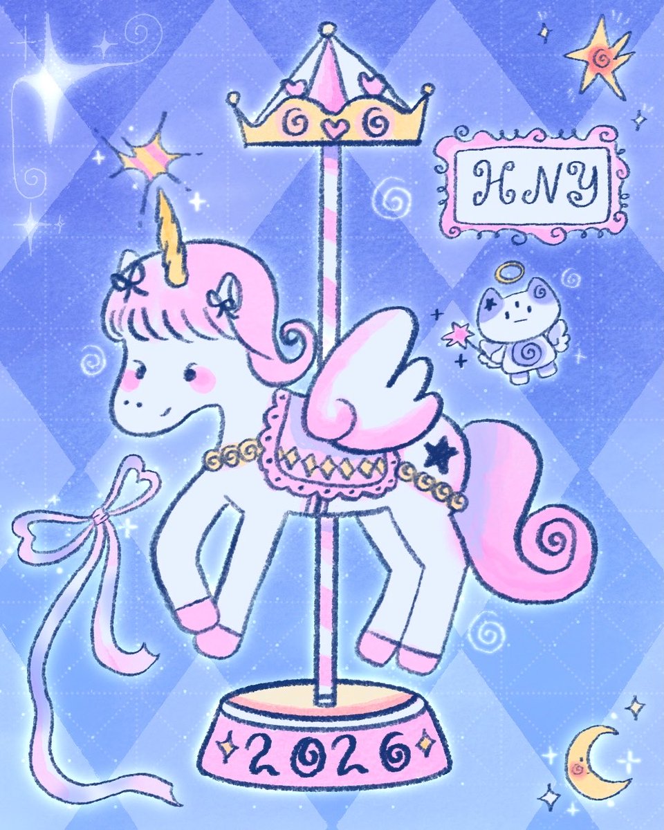 𝓱𝓪𝓹𝓹𝓲! 20🎠6 
ִֶָ. ..𓂃 ࣪ 𓃗ִֶָ🪽་༘࿐

#HappyNewYear2026
