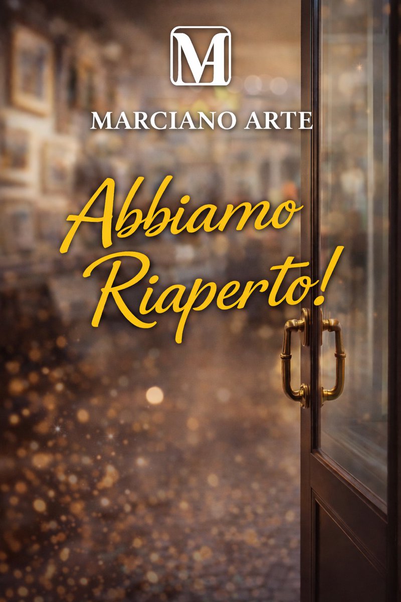 MARCIANOARTE's tweet photo. Vi aspettiamo in galleria!!!

Corso Giuseppe Garibaldi, 95, 80055 Portici NA https://t.co/SnizZistaE