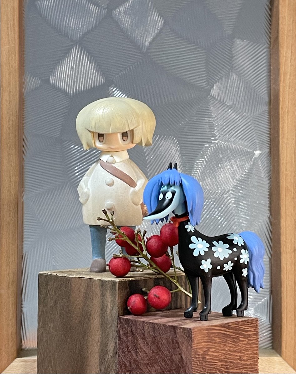 bmis2d's tweet photo. ムーミンカレンダーで見た時から気になってた"はなうま"お迎えできて嬉しい！
午年にぴったりかも

ART IN THE POCKET 
MOOMIN フィギュアマスコット Vol.4 https://t.co/vBXJPNQn4D