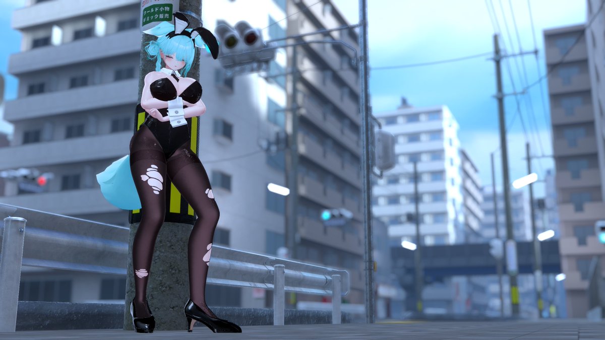 zxHankzx's tweet photo. 無料でこのクォリティー！
タイツだけは竜胆ちゃん対応してる物に代えちゃったけどそれ以外は無料バニー🐰🤝🦊
しっかり作られててとても良い🦊👍
#vrchat https://t.co/tLH358uVmw