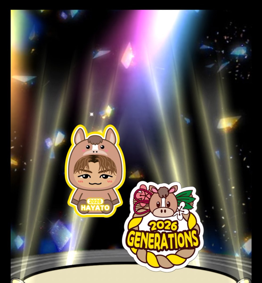 EXILE TRIBE STATION 2026 NEW YEAR CAPSULE カプセルガチャ