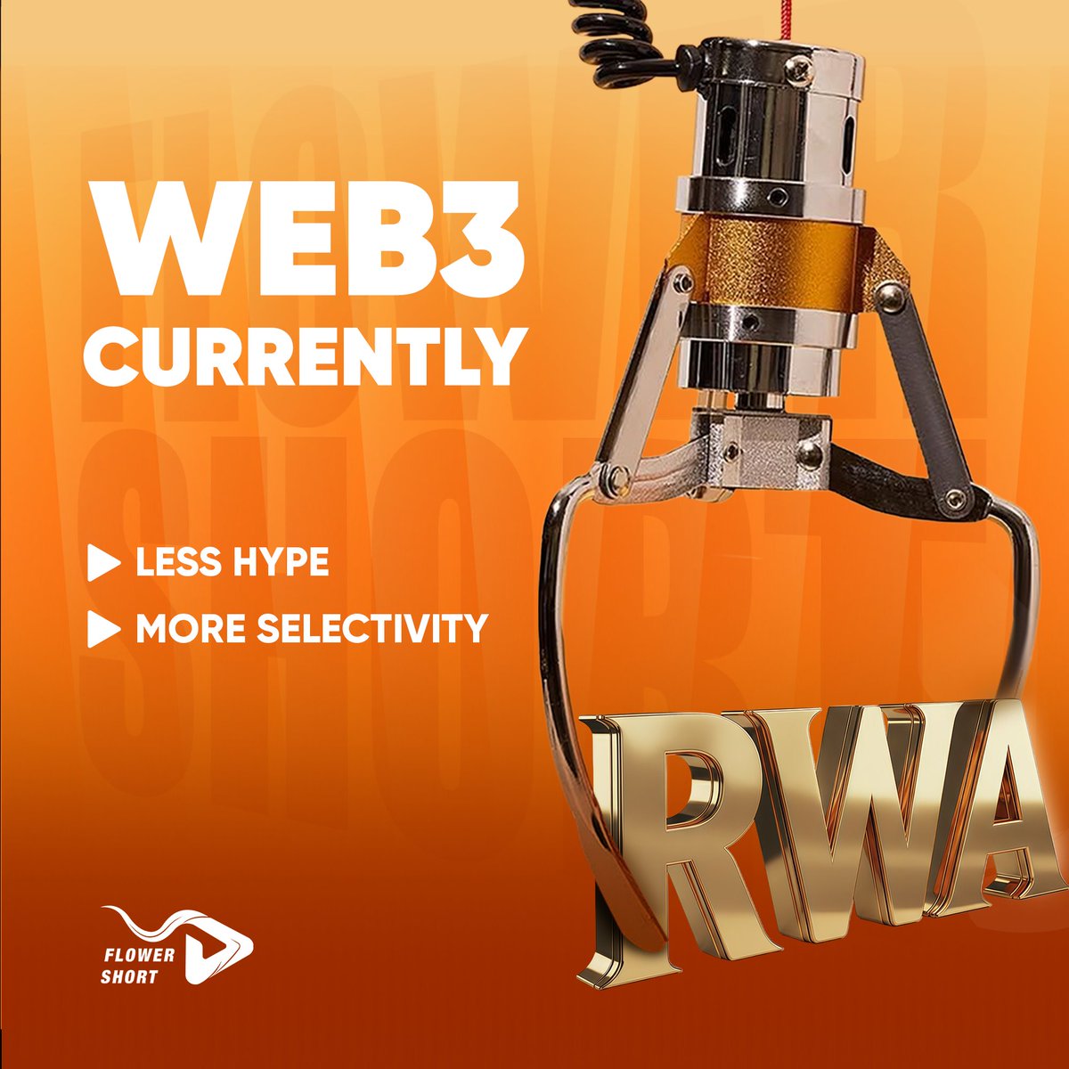 FlowerShort_'s tweet photo. Web3 Today: Less Hype, More Selection ⚖️
After multiple cycles, Web3 has matured.
Users no longer chase promised returns.
They seek simple models with real value flow.
Platforms that fail to adapt will be filtered out.
#Web3 #RWA #FlowerShort https://t.co/xERkbjhS5U