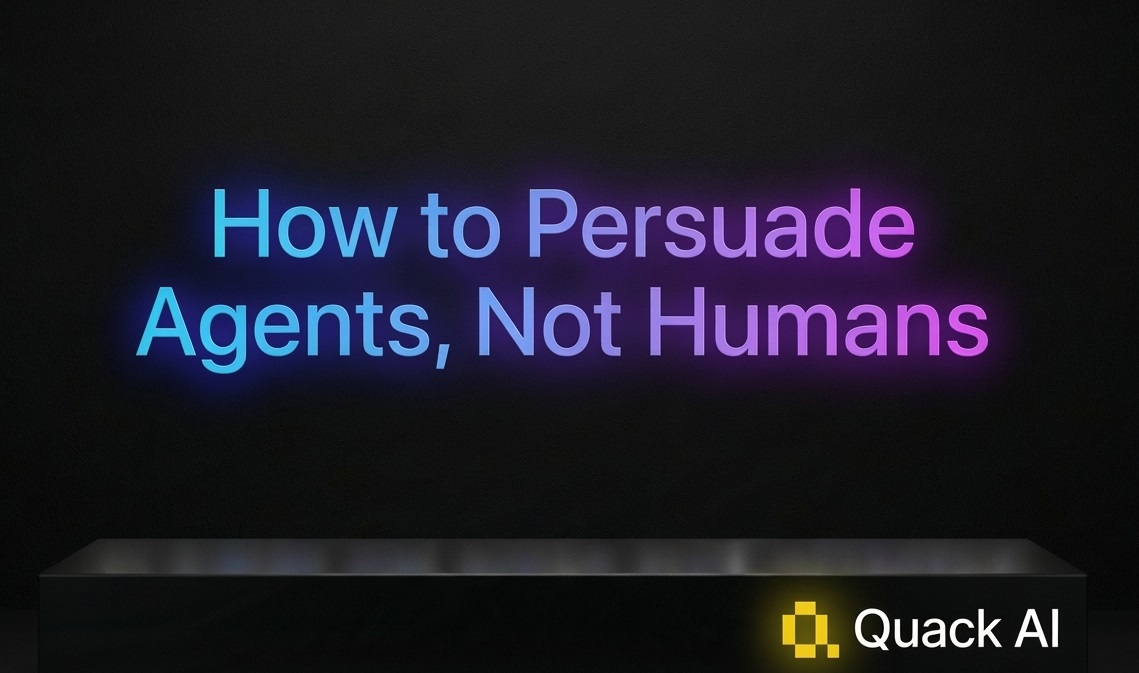 Phavorable's tweet image. 🙏사람이 아닌 에이전트를 설득하는 법🙏

요즘 “AI를 설득하는 마케팅”이라는 말을 듣는다. 나는 이게 단순한 카피가 아니라, 구매 결정권이 인간에서 에이전트로 이동한다는 현실을 압축한 표현이라고 생각한다. 에이전트는 브랜드 스토리에 감동하지 않는다. 대신 조건을 만족하면 산다. 그래서…