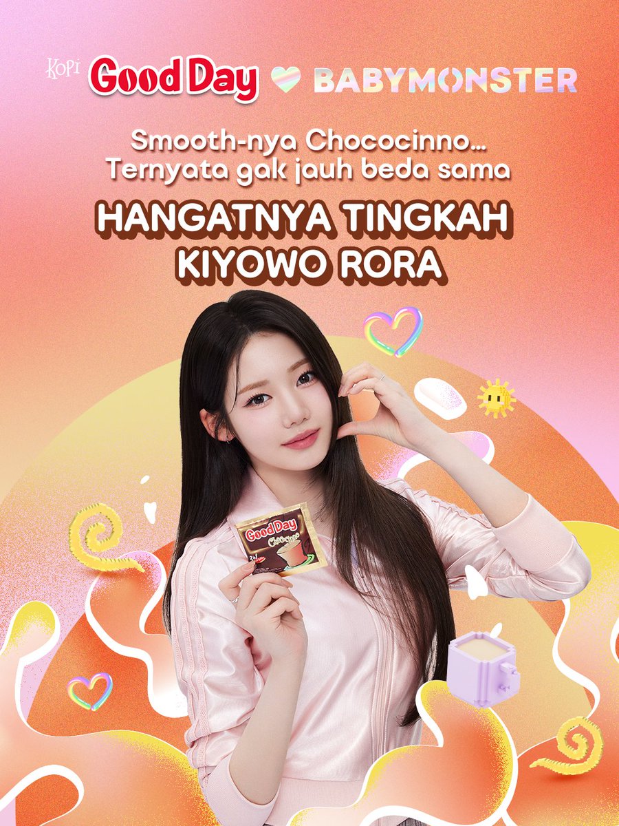 GoodDayID's tweet image. Walaupun rasanya beda-beda, hangatnya serba-serbi mereka tetep sama kok🥰

#KopiGoodDay #HaveAGoodDayWithBABYMONSTER
#GoodDayxBABYMONSTER
#DibikinHangatAja