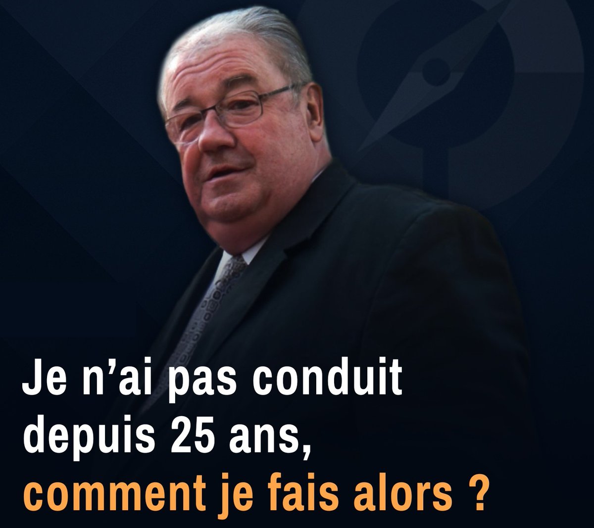 Fils2Psy's tweet image. "Daniel Vaillant" refuse de perdre ses avantages :
- « Je n'ai pas conduit depuis 25 ans, comment je fais alors ? »
 Les vicissitudes et les aléas de la vie politique : 
Etre ancien ministre, c'est s'asseoir à l'arrière d'une voiture et s'apercevoir qu'elle ne démarre pas !
