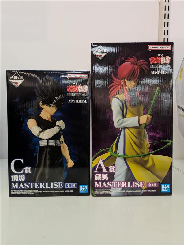 一番くじ　幽遊白書　暗黒武術会編 vol.2 フィギュア　蔵馬　鴉 　飛影　＋α 一番くじ 幽☆遊☆白書 暗黒武術会編 vol.2｜一番くじ倶楽部｜BANDAI