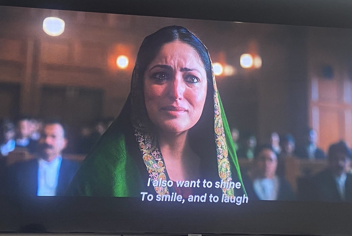 MosesSapir's tweet photo. Just finished watching #Haq on Netflix. 
A powerful film with a massive script, brilliant and authentic direction, and outstanding performances across the board. Yami delivers one of the strongest roles of her career,every scene stays etched in your mind. Truly one of the finest actresses in Indian cinema today. Emraan Hashmi is excellent as always. Highly recommended for anyone who truly appreciates quality cinema. 
@yamigautam @emraanhashmi