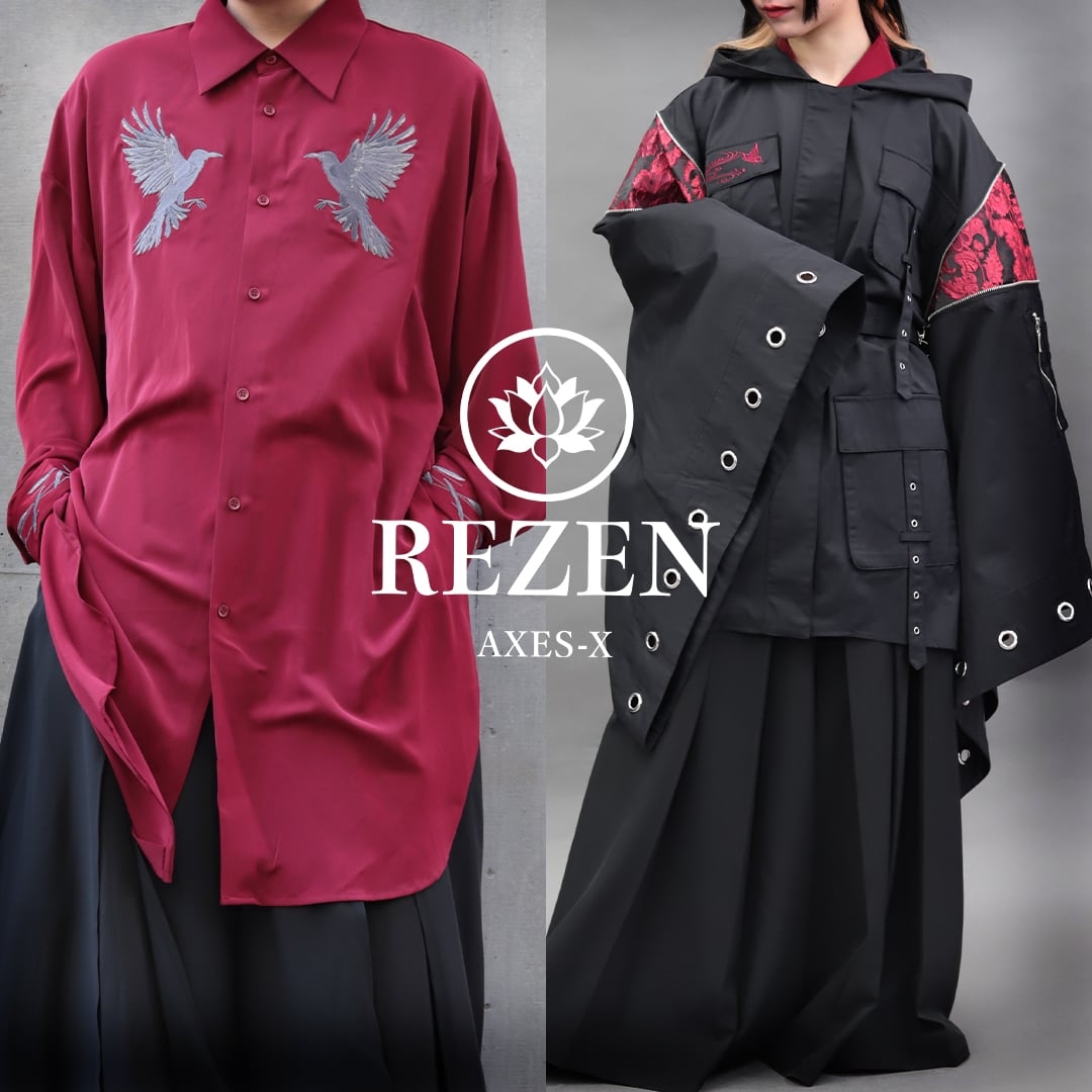 New Arrival -REZEN-】 ミリタリー風のデザインが散りばめられた羽織