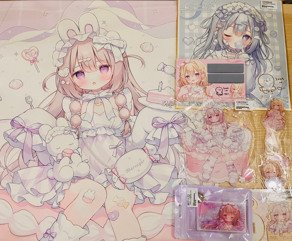 おもちもなか　ミニアクリルスタンドセット おもちもなか先生ミニアクスタセット