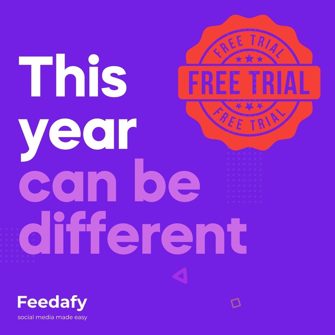 Every January starts the same.
Big goals. Fresh motivation. A promise to “be more consistent this year.”

Then life kicks back in. Meetings pile up. Social posts get skipped.
The resolution quietly fades.

This year can be different.
With a 7-day FREE Feedafy trial,...
