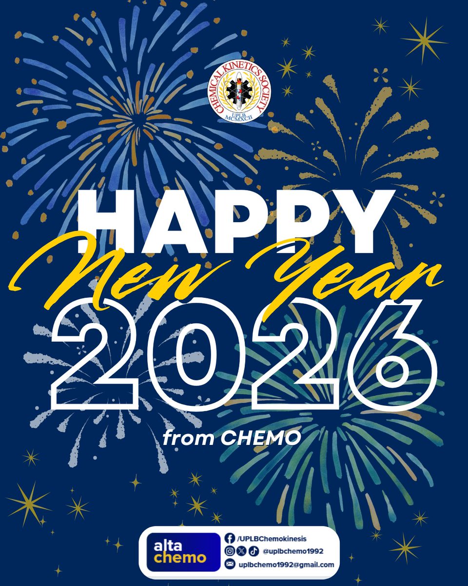 Ready ka na ba mag 10k steps a day, 8 cups of water, at 8 hours of sleep every day?
Happy New Year from all of us at CHEMO 🎆💙