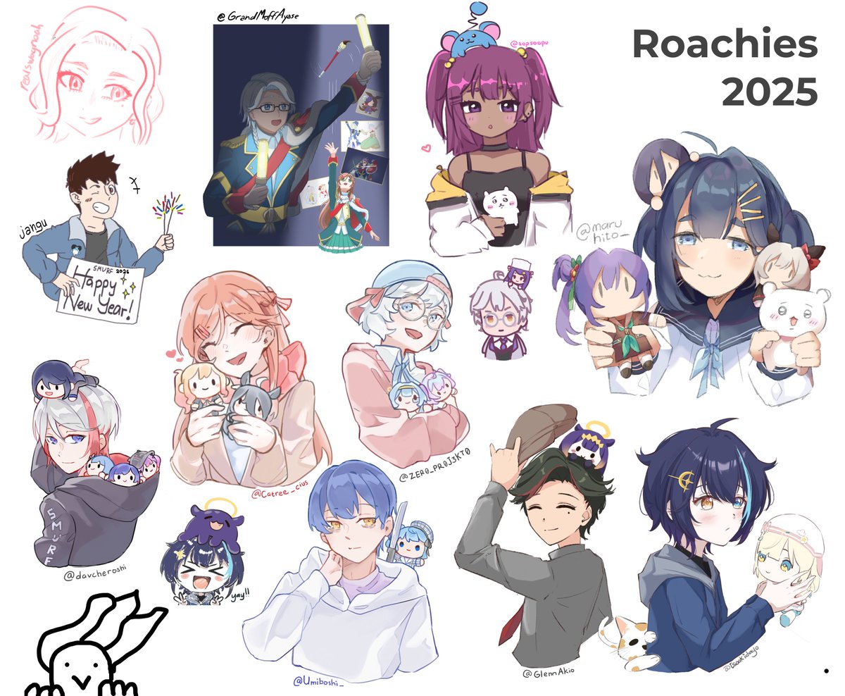 Happy new year! As we enter 2026, the gang looked back to the past year on things we love, learned to love, and will continue to love into the future

Thank you for everyone that participated and helped with managing the board! Looking forward to our next fun year 🫰