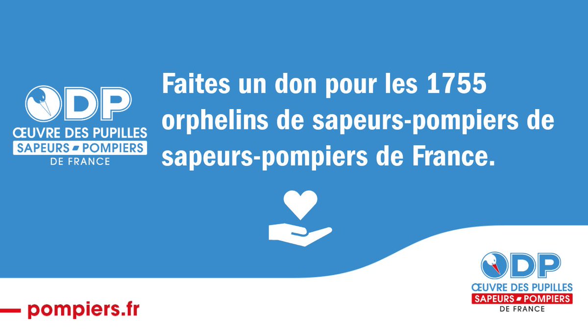 #Don | La seule cagnotte officielle pour faire un don en soutien aux orphelins de sapeurs-#pompiers c’est ici :
pompiers.fr
#ODP