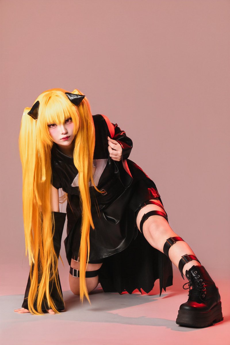 ToLOVEる 金色の闇 cos あなたは私のターゲットです #ToLOVEるコスプレ