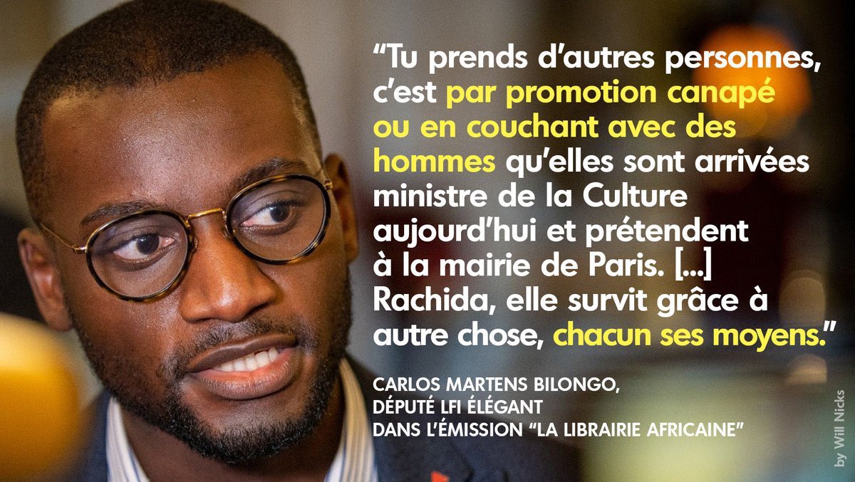 DestinationTele's tweet image. 💥 Incroyable mais vrai !
Après vérification, BFMTV n’a pas évoqué 1 SEULE FOIS depuis 1 semaine les très graves propos du député de la République Carlos Bilongo