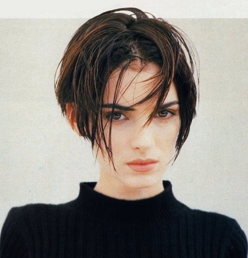 Winona Ryder photographed by Wayne Maser for Vogue UK, 1992.