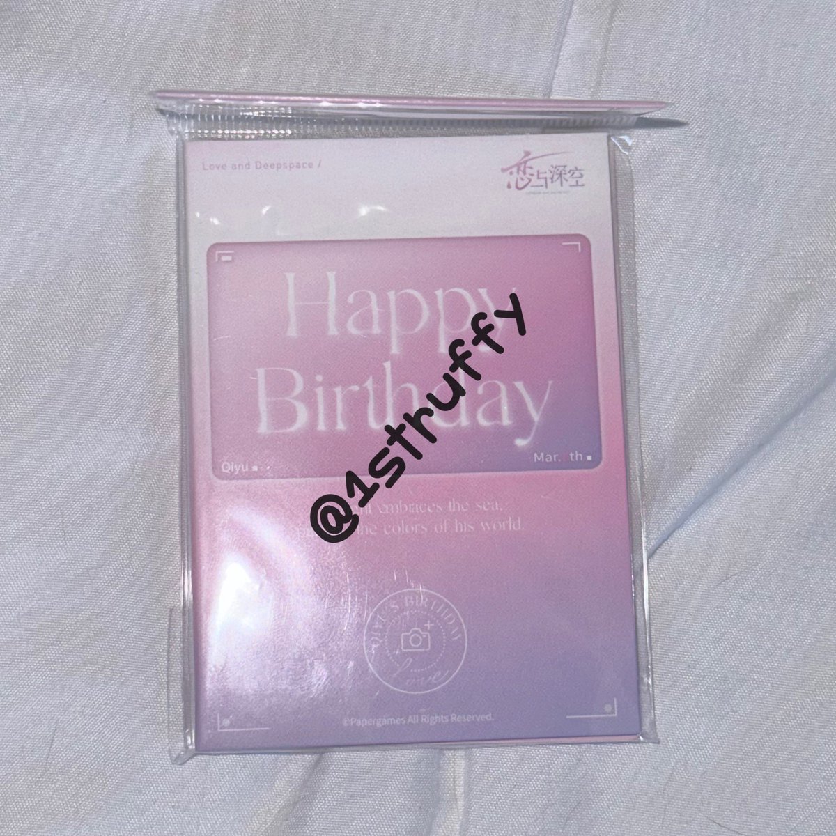 1struffy's tweet photo. wts / ขาย

-การ์ดโพลารอยด์วันเกิด 2025 rafayel 150.- 
✅ แกะเช็กของอย่างเดียว ไม่เคยเปิดใช้

🗳️ค่าส่ง 40
DM

#ตลาดนัดlnd #ตลาดนัดloveanddeepspace #ตลาดนัดlovedeep #loveanddeepspaceth https://t.co/SxOBIiJKyp