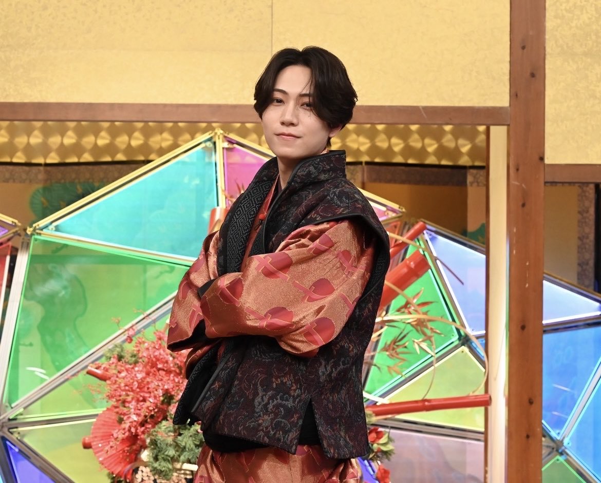 🏮あと③日🏮
⚔️1月5日(月)よる7時⚔️
時代超越❗️#タイムレスランキング🏯

戦国武将ベスト20について
#timelesz が各世代を担当し調査🪐

八勇士🥷衣装紹介中〜🤩
🩷30代担当は… #橋本将生 ⚔️🩷
スタイリッシュな忍者すぎる😳✨

放送も是非見てね🫡💖