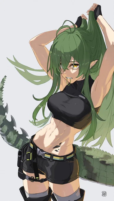 腹筋 #Arknights #明日方舟 #アークナイツ