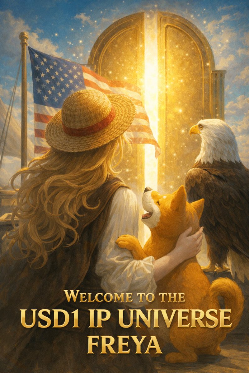 Freya_Starfall's tweet image. Prepare for USD1 season

Prepare for $ONE PIECE Universe

🦅☝️

Welcome to the Onchain IP Empire Powered by USD1 — $FREYA Protocol 🌅