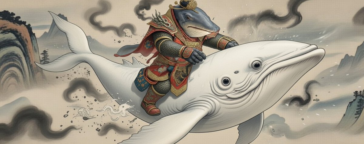 Good morning $WhiteWhale, 

Do you see $鲸鱼 is riding on you?

Day 263