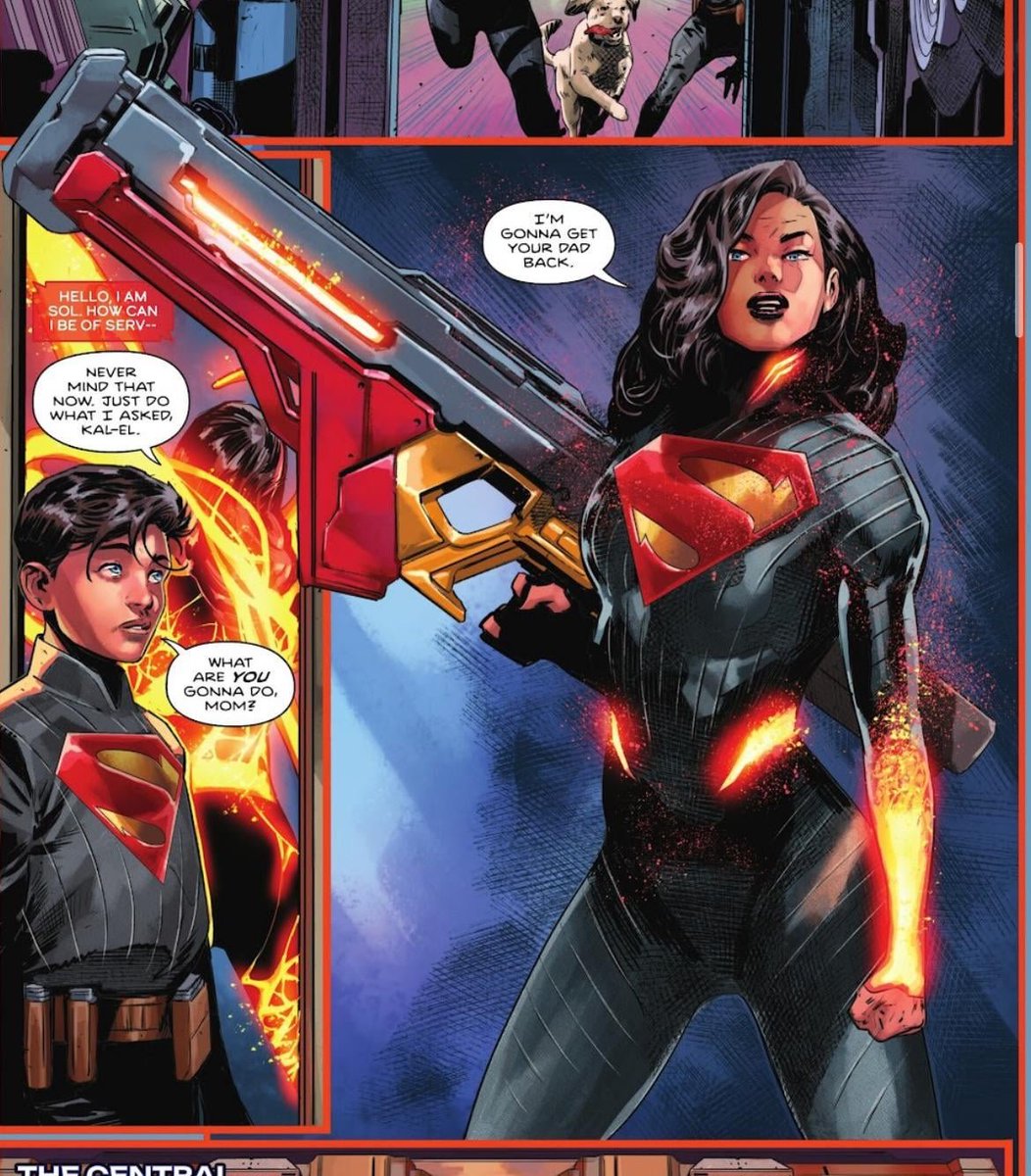 DEB10042's tweet image. If there was one change I'd make to Absolute Superman, it's to make it so that Jor-El and Lara Lor-Van survive the destruction of Krypton with Kal and the three make it to Earth.