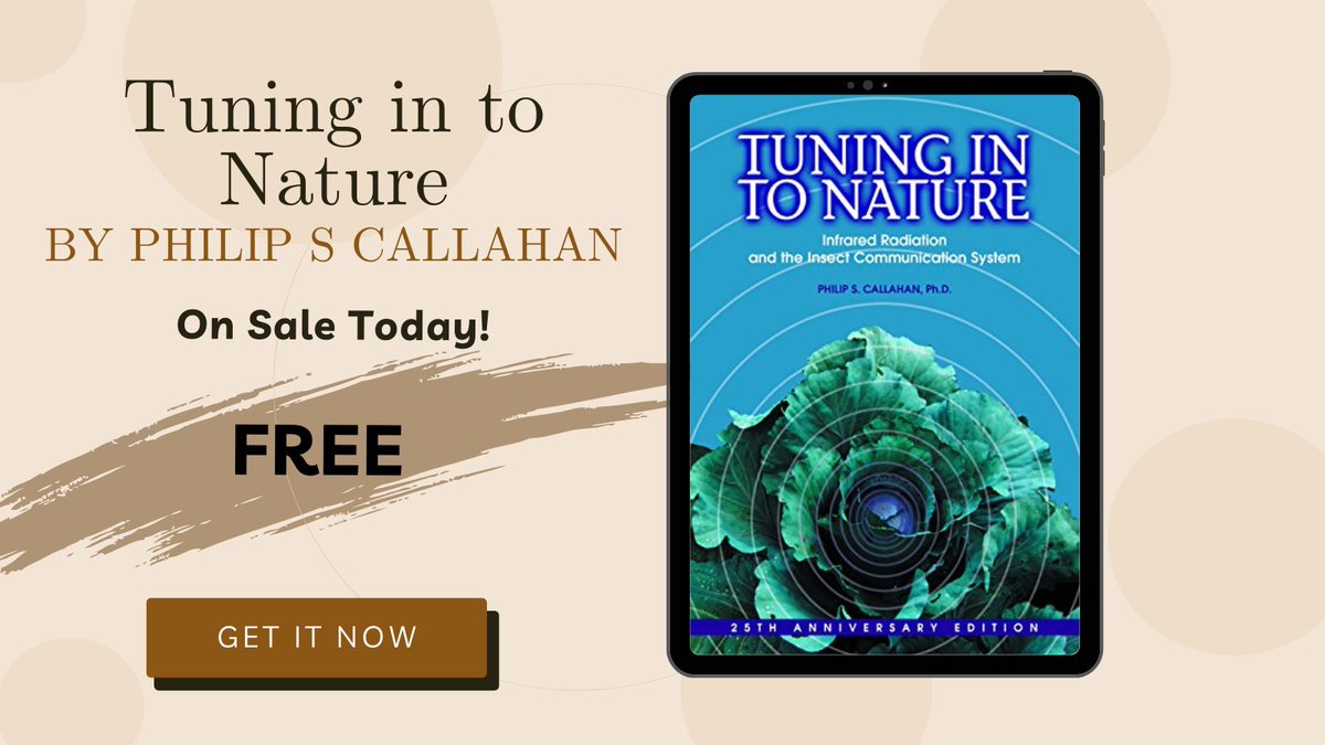 eBookHunter's tweet photo. Phil Callahan's Tuning in to Nature is a celebration of nature's intricate web of communication. A must-read for nature enthusiasts everywhere. https://t.co/abEx9rn3Kv #NatureIsSpeaking #InsectLife https://t.co/tSCY6z4XiK
