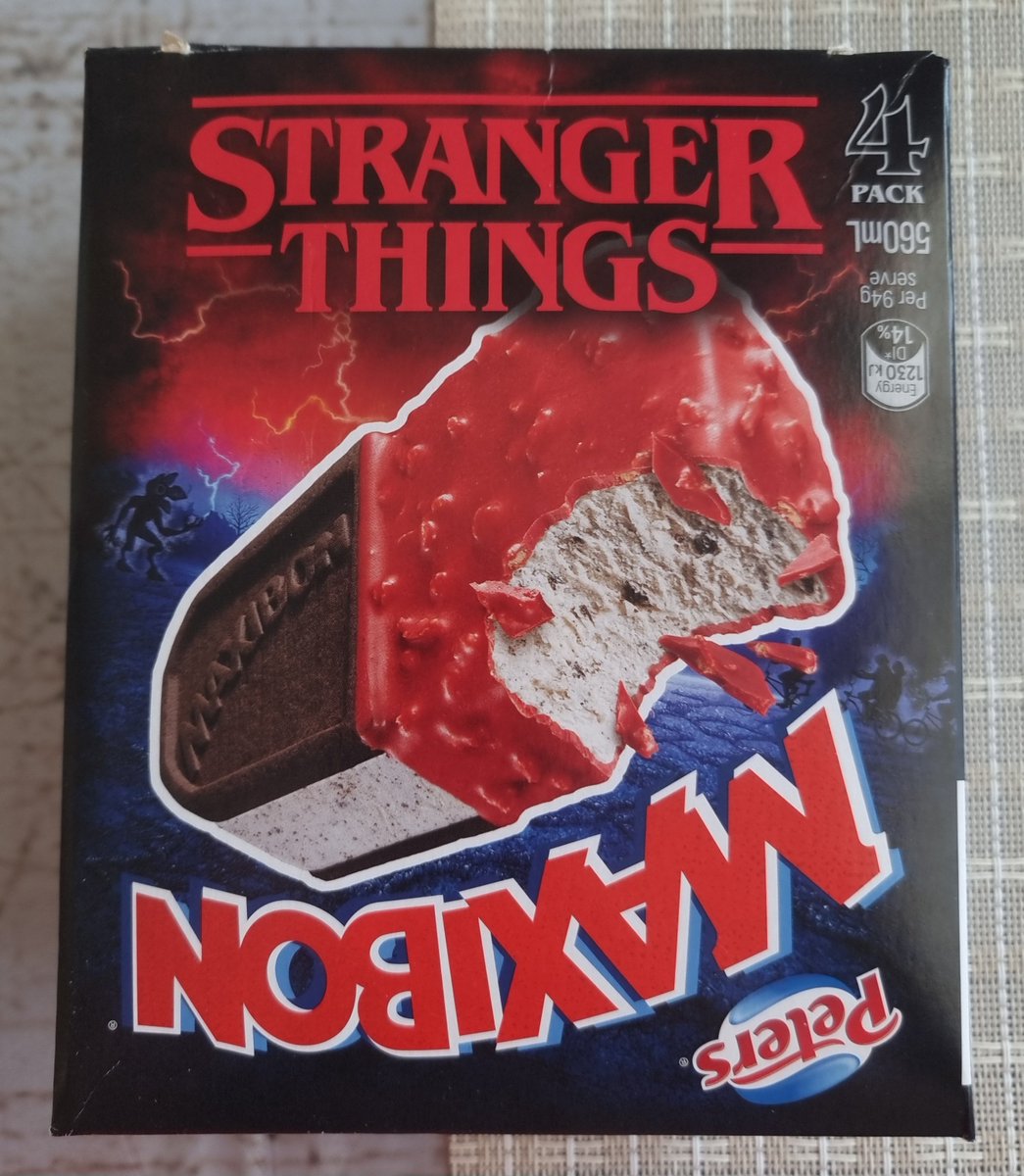 GameSlayer63's tweet image. I Like The Peters Maxibon Stranger Things #Peters #Maxibon #StrangerThings #ILikeIt #IceCream #Netflix #TvShow #Dessert #Food #Australia #Gamer #Gaming