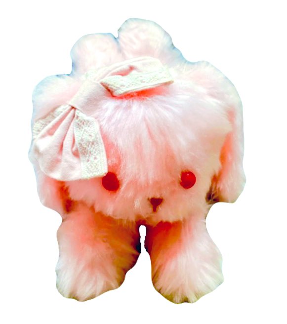 ピンク🩷のウサギ🐰といえば そういえばこの子がいたなぁ… って思って