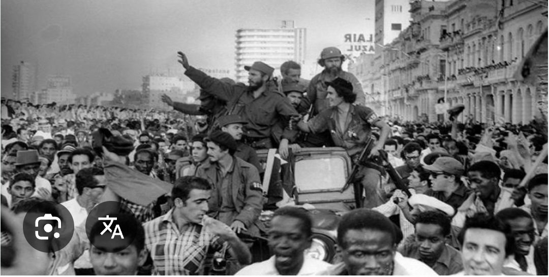 nerly08251321's tweet photo. El 2 de enero de 1959 parte desde Santiago de Cuba rumbo a La Habana la Caravana de la Libertad, liderada por nuestro invencible comandante.
#BMCDJ🇨🇺🇩🇯
@Colaboracionqba
@uccmcuba https://t.co/OvJ7fnZISf