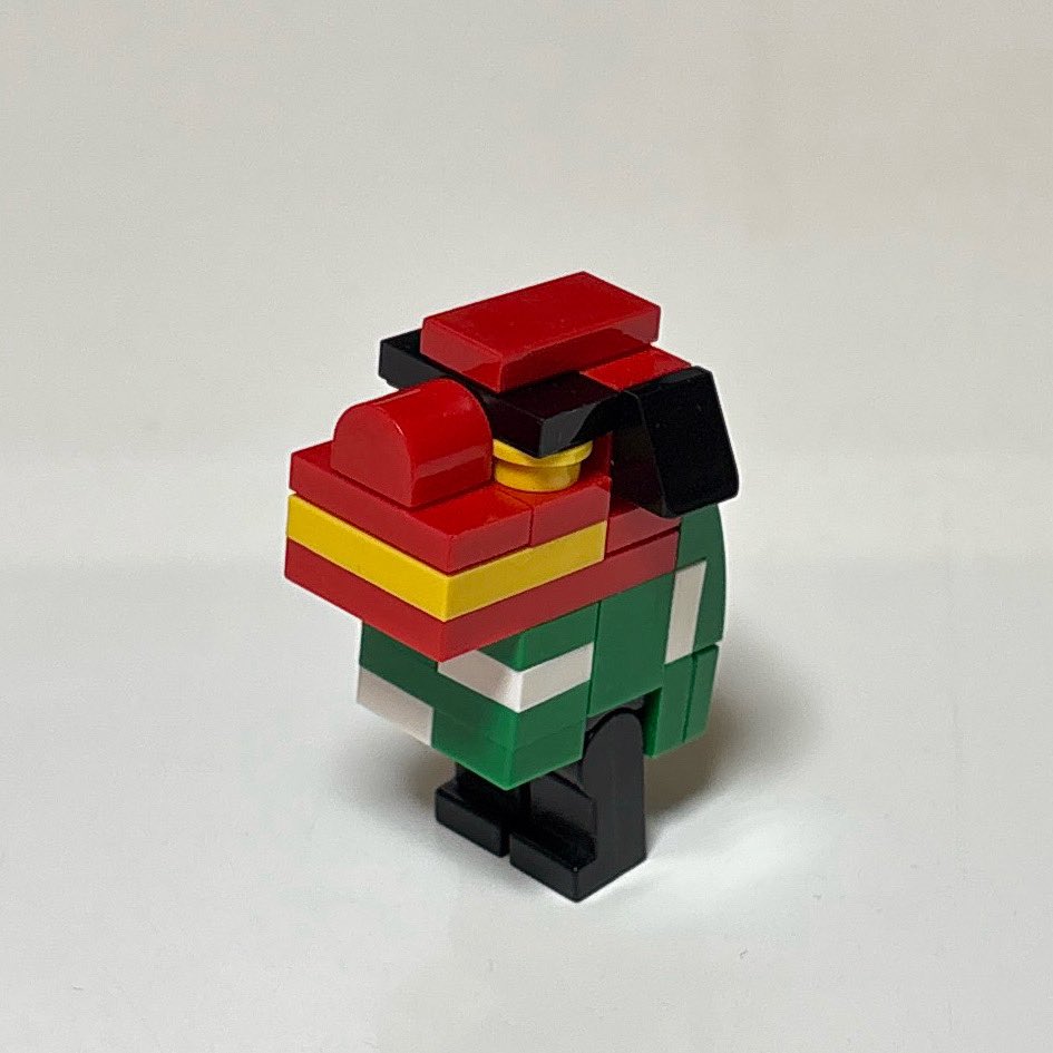 鼻がいつまでも気になったので積みレゴの60266をジャンクにして49307の