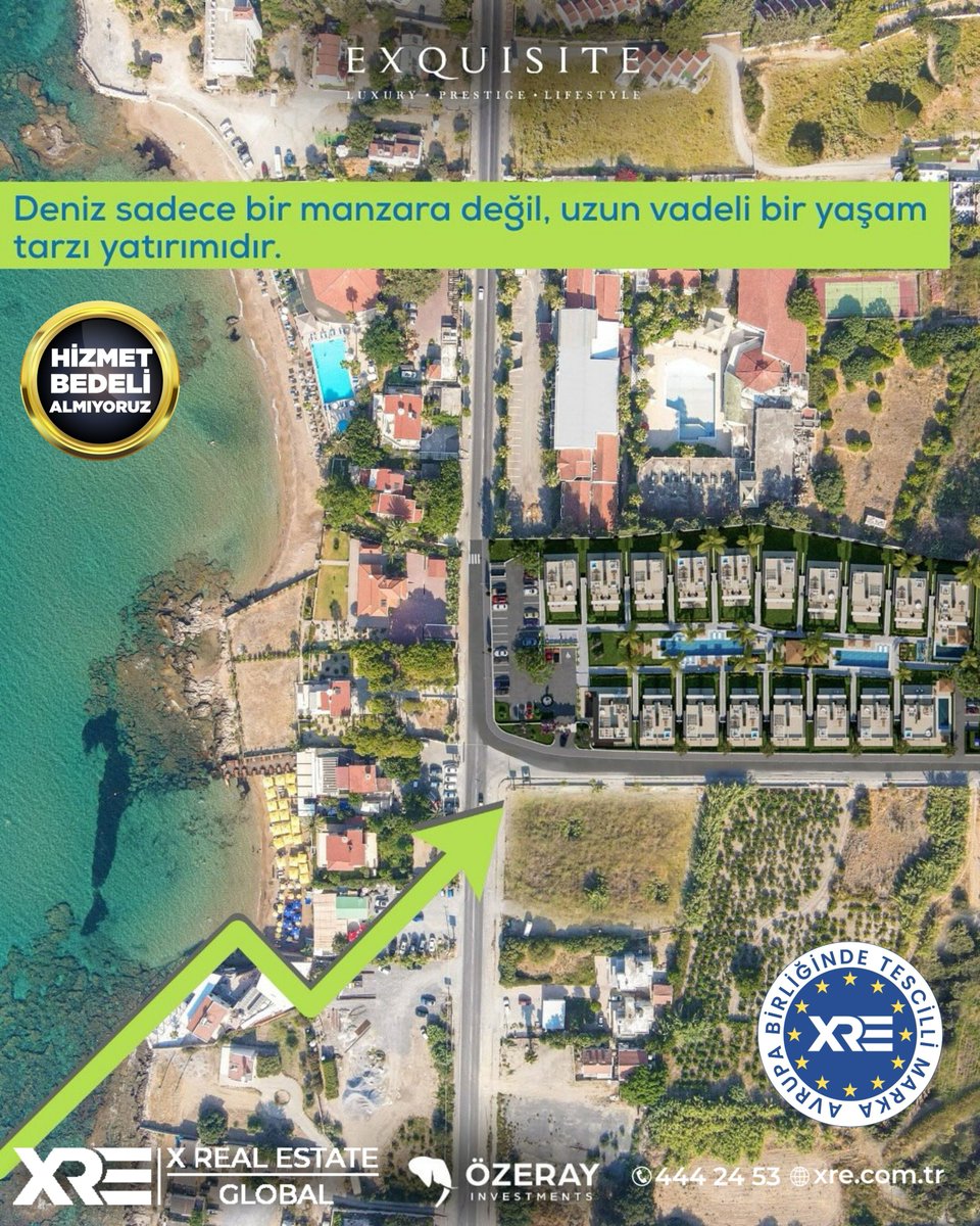 Bilimsel olarak kanıtlanmış Blue Mind Etkisi, suya yakın yaşamın ruhsal iyilik hâlini ve zihinsel berraklığı artırdığını ortaya koyuyor.

Exquisite, bu ayrıcalığı rafine mimarisi, doğal gün ışığı ve kesintisiz deniz manzaralarıyla birleştirerek;
hem yaşam kalitenizi hem de uzun