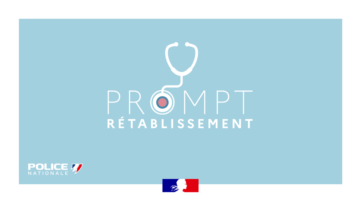 #BonRétablissement 
Les policiers des Pyrénées Atlantiques souhaitent un prompt rétablissement à leur collègue de #PAU, violement percuté, dans la nuit du réveillon du 31.
Lors d'un contrôle routier, le conducteur d'un véhicule a refusé d'obtempérer et violemment percuté et