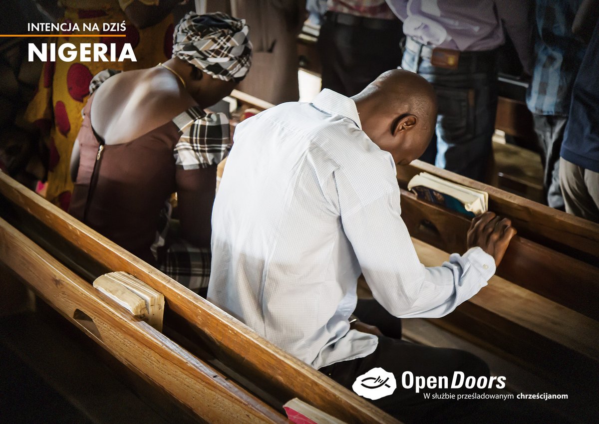 Open_DoorsPL's tweet photo. #NIGERIA ℹ️ W listopadzie uzbrojeni napastnicy wdarli się do kościoła w mieście Eruku i otworzyli ogień do zgromadzonych. Śmierć poniosły dwie osoby. Prośmy Jezusa o pocieszenie dla rodzin ofiar. Módlmy się o siłę dla członków wspólnoty. 🙏

#OpenDoors #OpenDoorsPolska #Intencja https://t.co/P6ChycPzUG