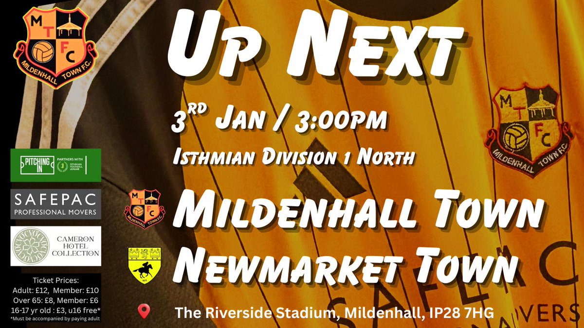 Mildenhall Town FC tweet media