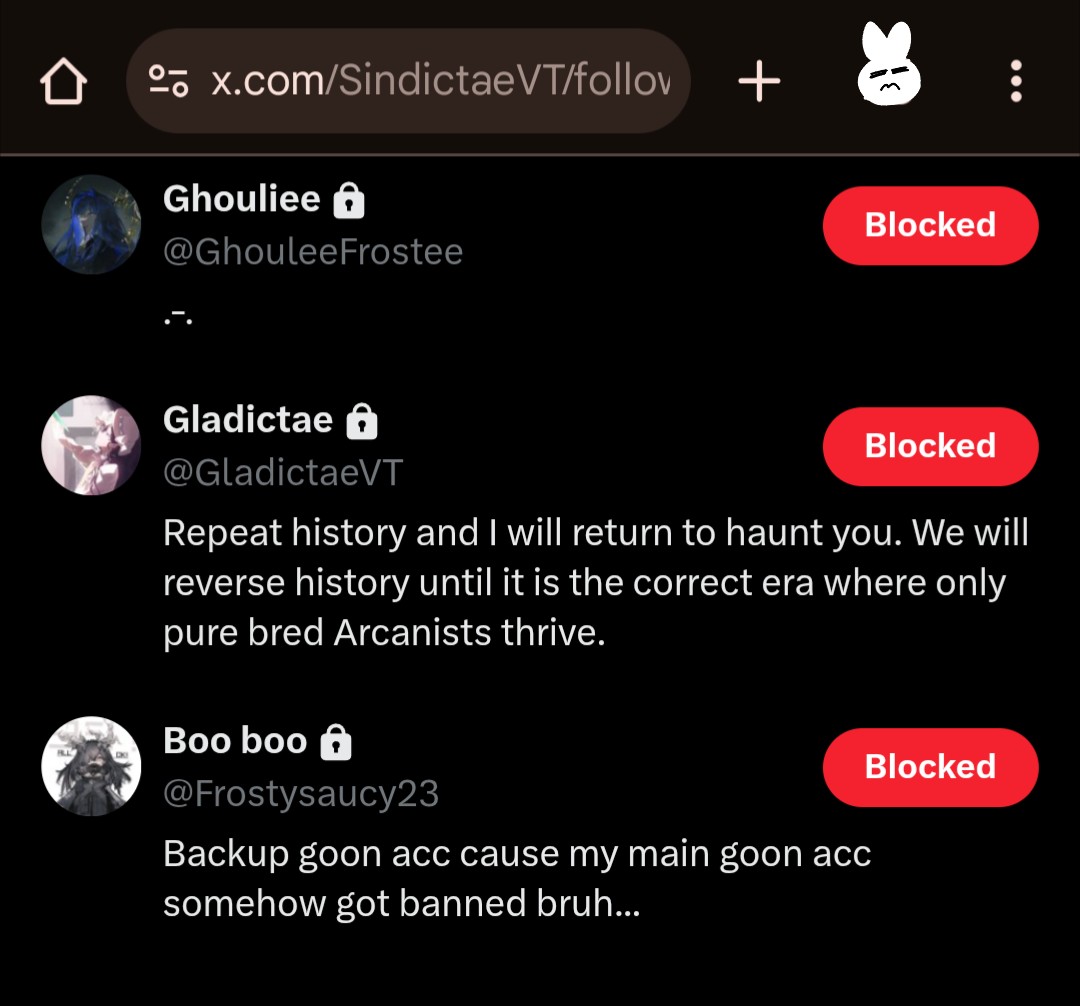 chinnamonpun's tweet photo. @Zeke_The_Human Please beware of their other accounts they might use 🙏🏻 https://t.co/ajp2vjPTH8
