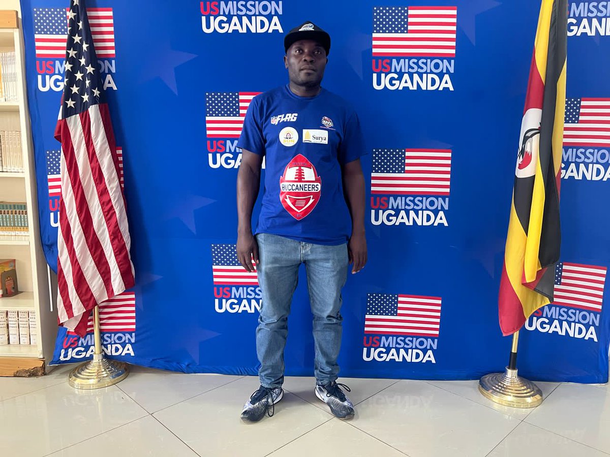Coach Imran Pioneer American Football-NFL Uganda tweet media