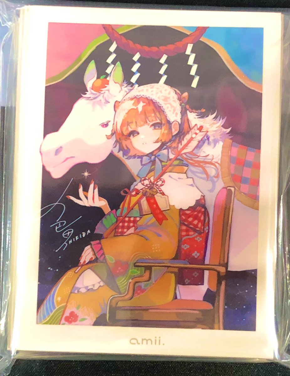 【amii】スリーブ＆プレイマット　社本コラボ【新品未開封】 amii】スリーブ＆プレイマット 社本コラボ【新品未開封】 明日(7/8)に