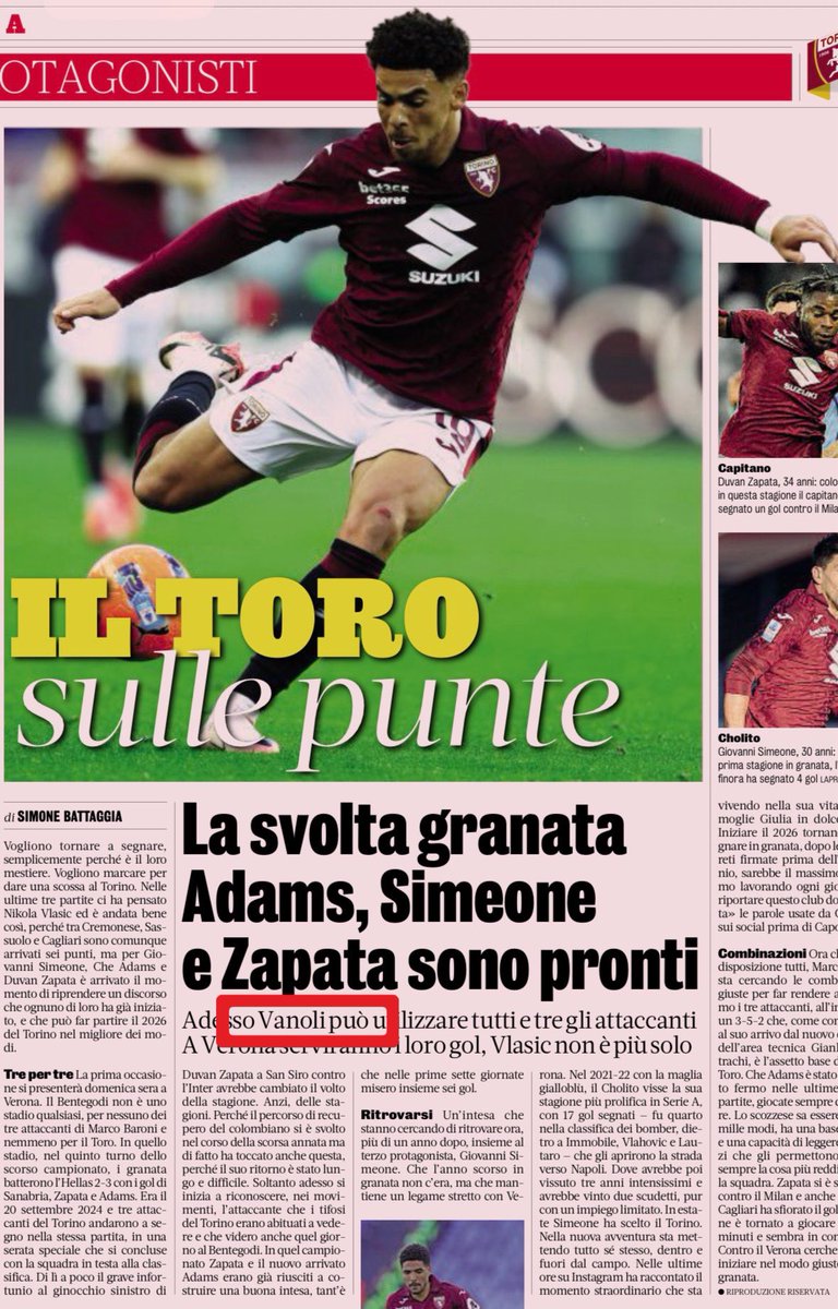 Chi paga per leggere questo giornalaccio che puntualmente riclica vecchi articoli (qui hanno sostituito Simeone con Sanabria) ha dei serissimi problemi 

Grande <a href="/sbattaggia/">Simone Battaggia</a>, grandissimo 🎪 
#CAIROVATTENE