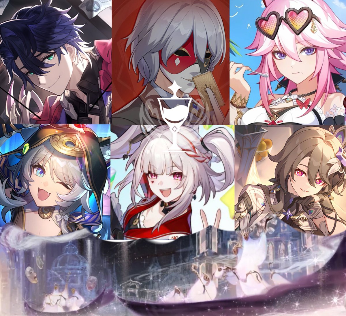 TimelyFools's tweet image. Greetings #hsrtwt and #elationtwt !
Welcome to 🎭 Sometimes Elation 🎭 where we will be sometimes posting about our beloved elation faction! 

Three admins: 🌙 💫 🌹

⁠♡ and ⟳ are appreciated!